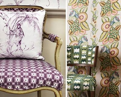 Tissus ameublement Nina Campbell Toulouse